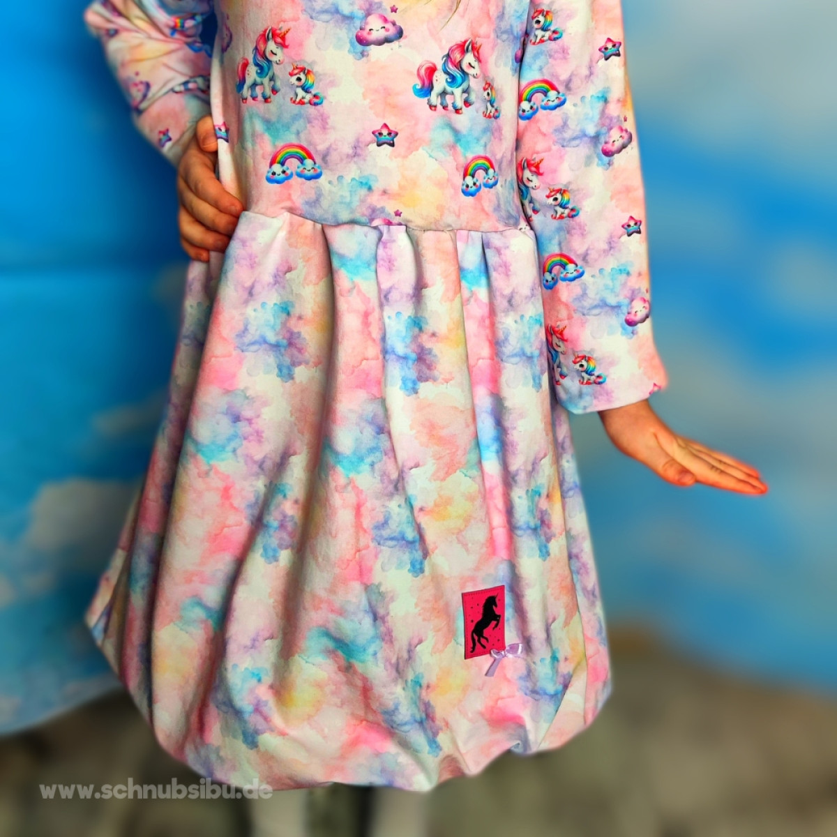 Jersey Regenbogen Einhörner Kombi (Eigenproduktion)